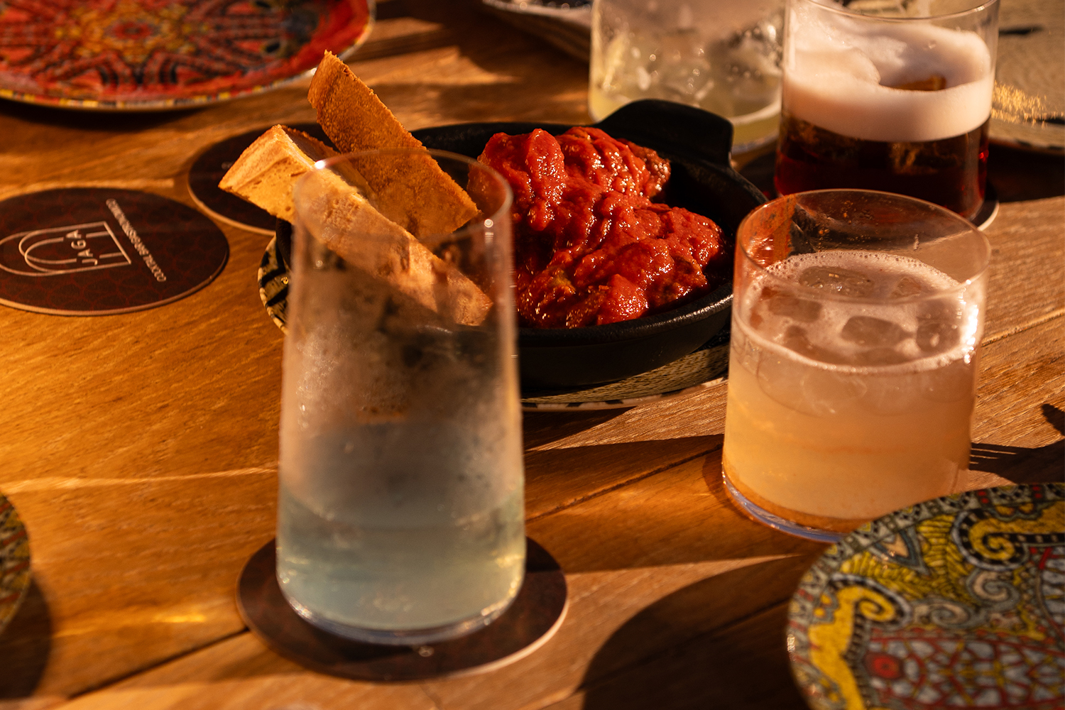 Drinks und Tapas im Jaga Restaurant